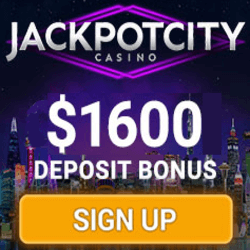 Jackpot City Casino sign-up deposit bonus