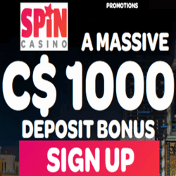 Spin Casino Canada deposit bonus