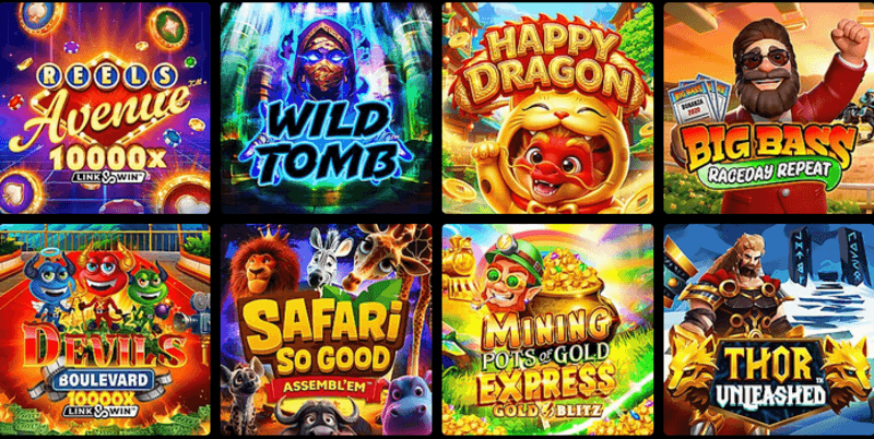 Golden Tiger Casino games