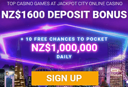 Jackpot City Casino sign-up bonus - New Zealand