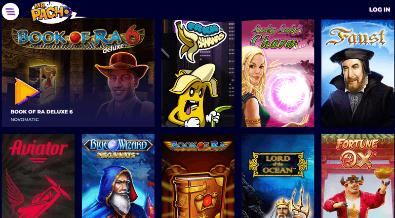 MrPacho Casino games