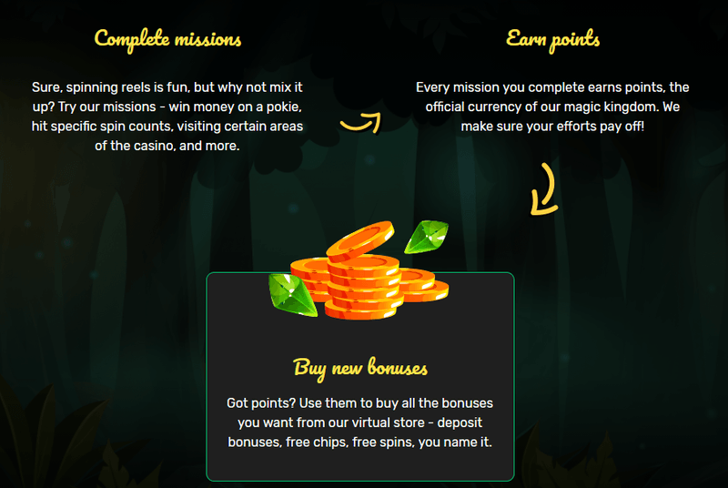 Ozwin Casino - The World of Ozwin screenshot
