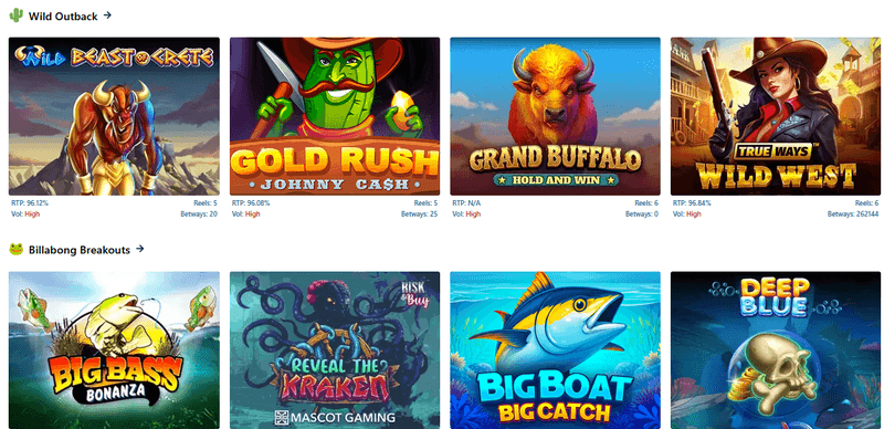 Ripper Casino games