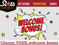 Slots Capital Casino welcome bonus promotions