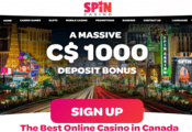 Spin Casino Canada website