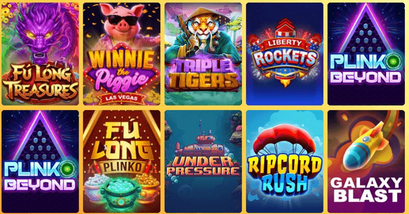 SunnySpins Casino games