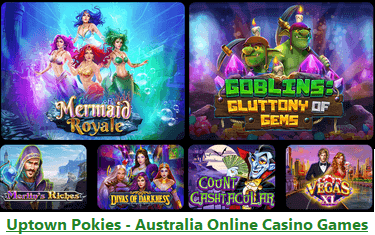 Uptown Pokies Australia online casino games