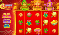 Screenshot of 3 Lucky Monkeys slot game