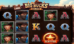 Big Bucks Saloon Slot Screenshot - BGaming