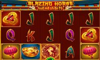 Blazing Horse Slot Screenshot - SpinLogic/RTG