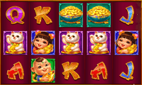 Screenshot of Caishen's Cash Pots game