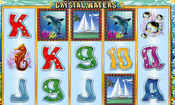 Crystal Waters online slot game by RTG