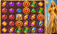 Screenshot of Divine Queen: Power of Sun slot game