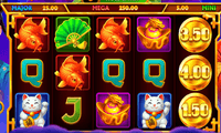 Screenshot of Fortune Trio: Minions of Fu slot game