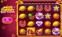 Screenshot of Miss Cherry Wild Frames slot game