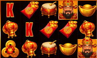 Screenshot of Treasure Sparks slot game