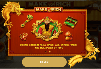Free Spins Bonus on Make You Rich online slot game