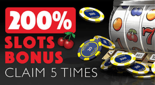 Red Cherry Casino - 200% Slots Bonus up to $200